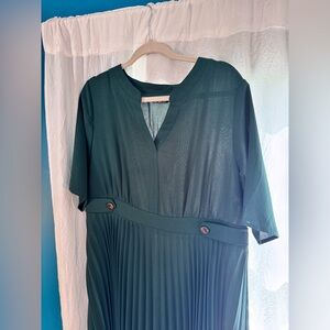 BloomChic Deep Teal Blouse